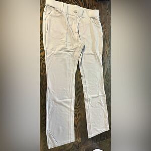 Willit Women’s Stretch Pull On Pants. Light Gray (1015)